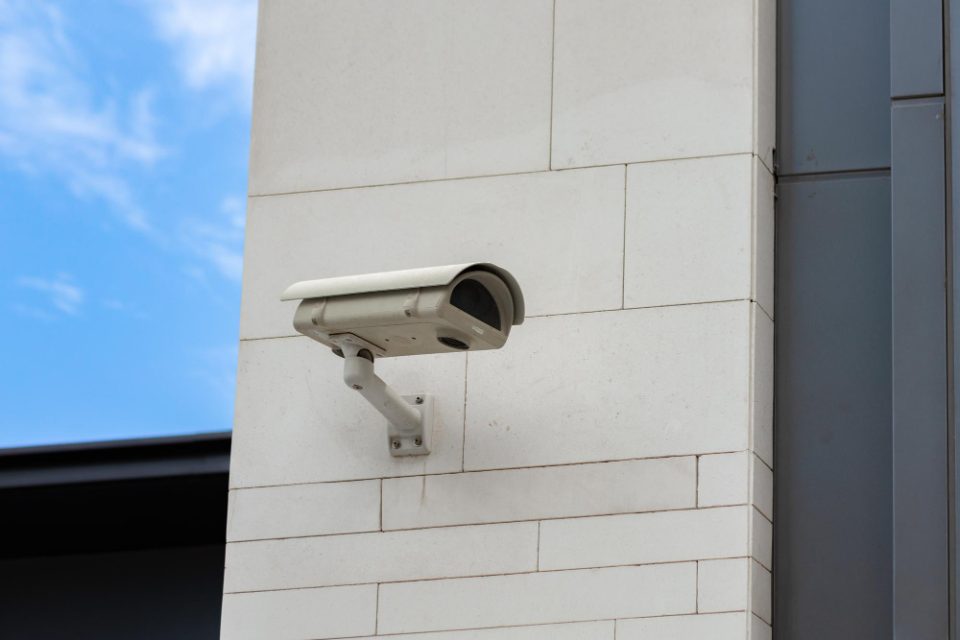 security camera installation