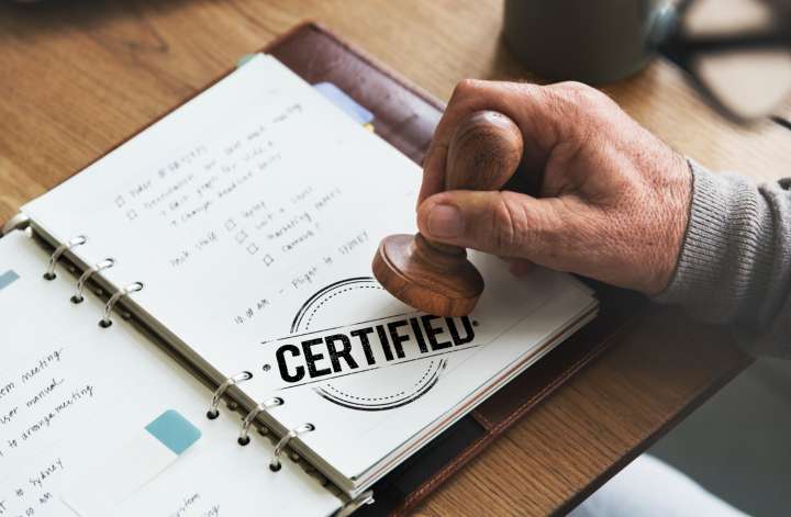 certified translation for technical documents